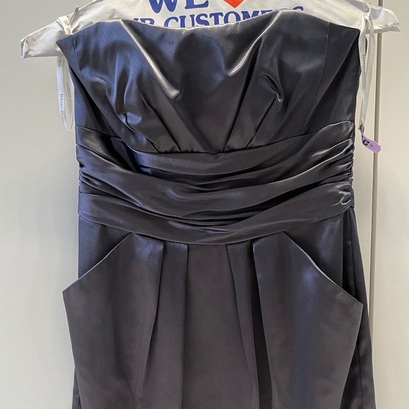 David's Bridal Bridesmaid Dress in Portobello - Picture 1 of 6